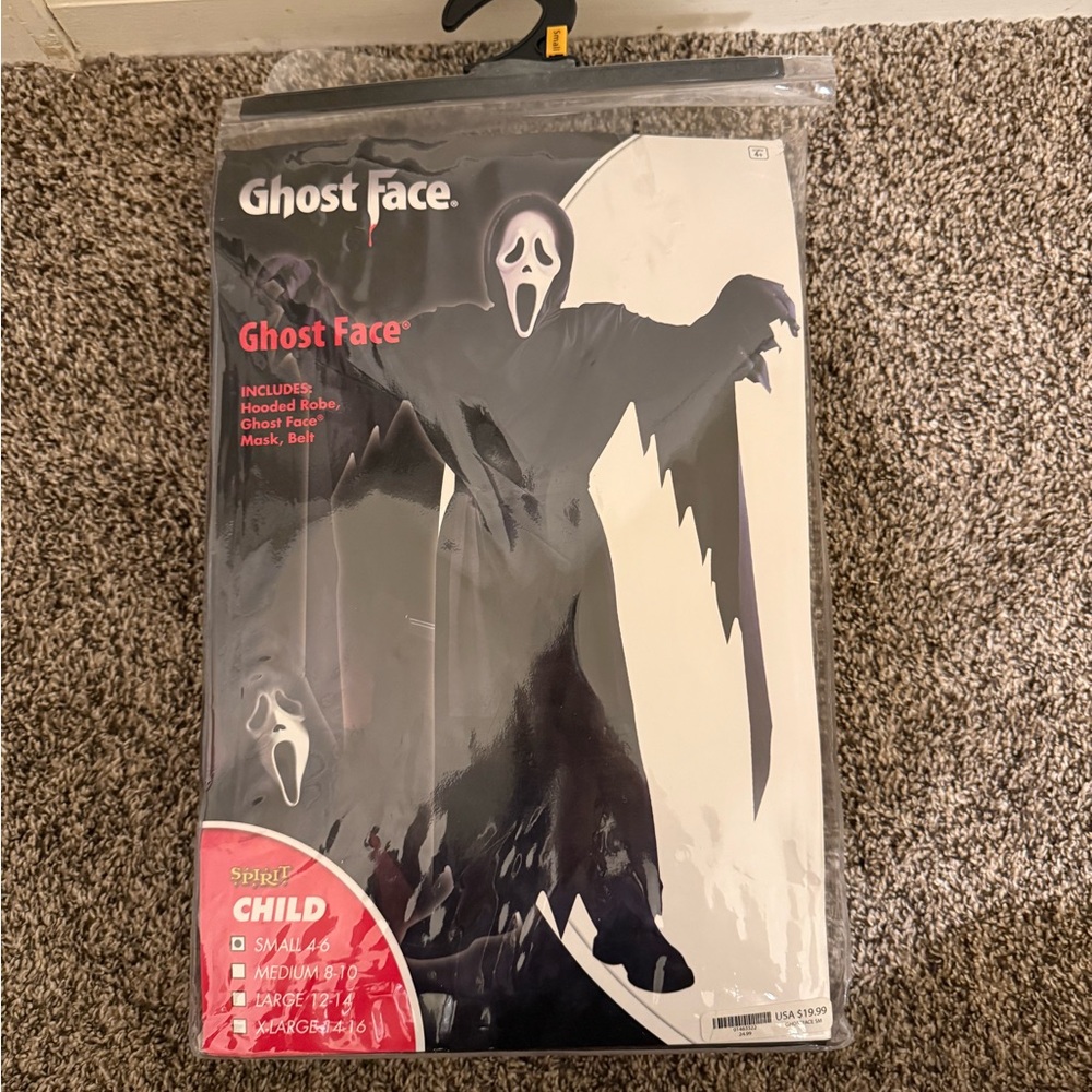 Children’s Ghost Face Scream Costume